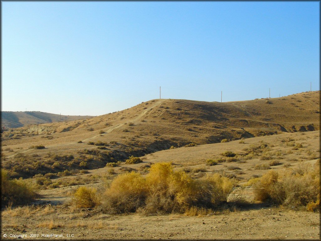 Scenic view at Honolulu Hills Raceway OHV Area