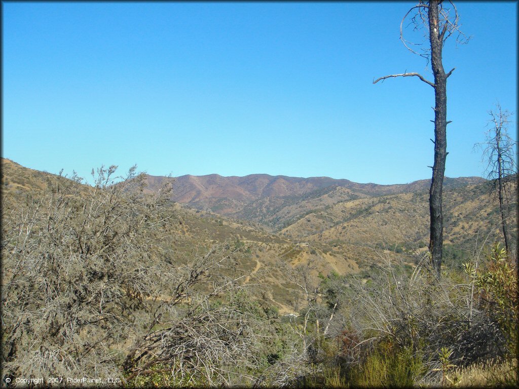 Scenery at Frank Raines OHV Park Trail