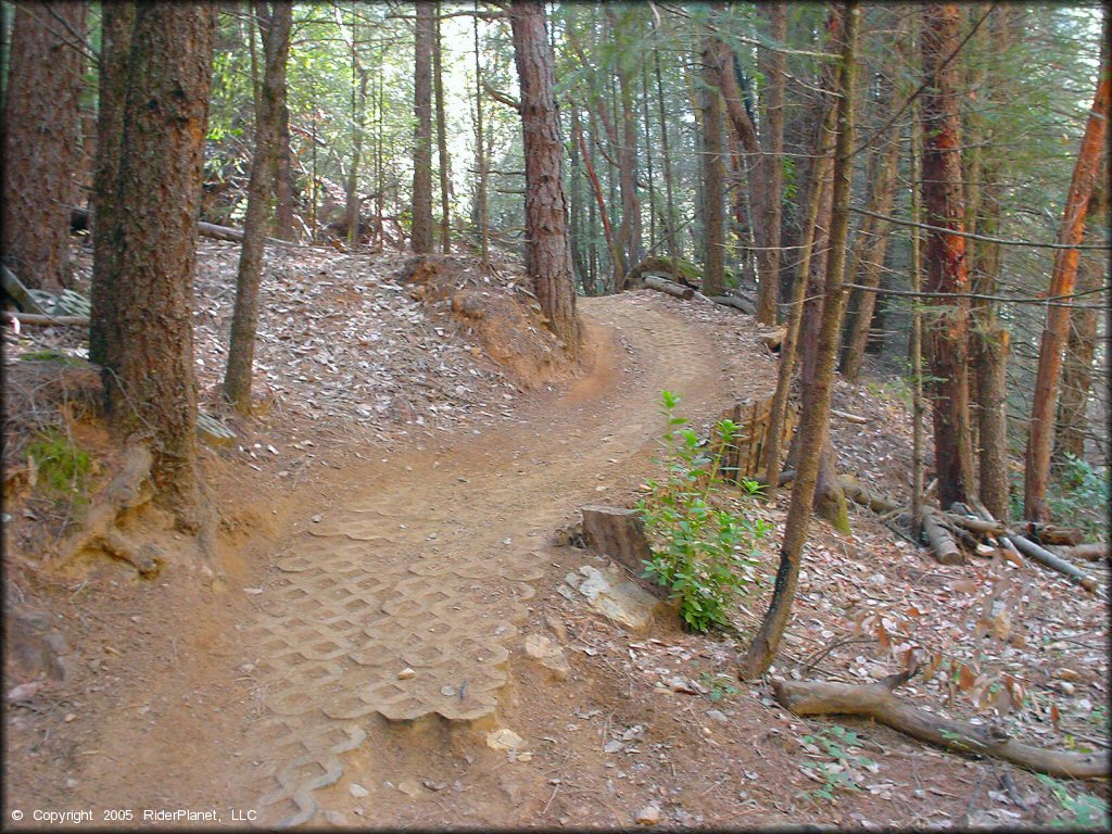 Terrain example at Georgetown Trail