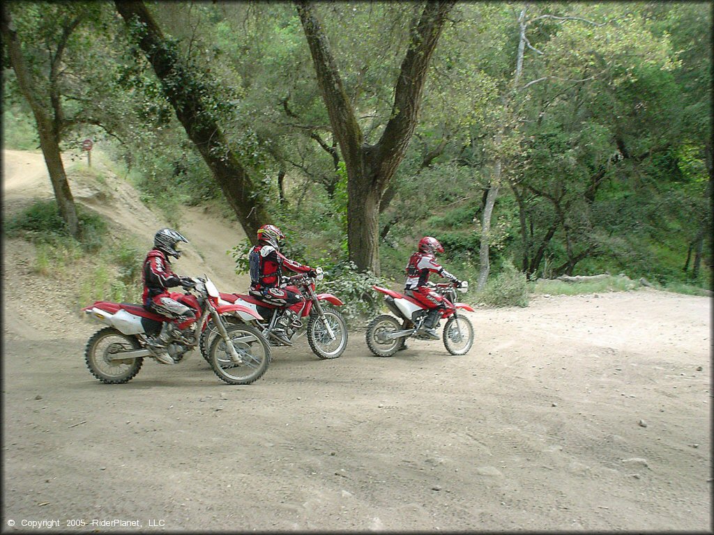 Honda CRF Dirtbike at Hollister Hills SVRA OHV Area