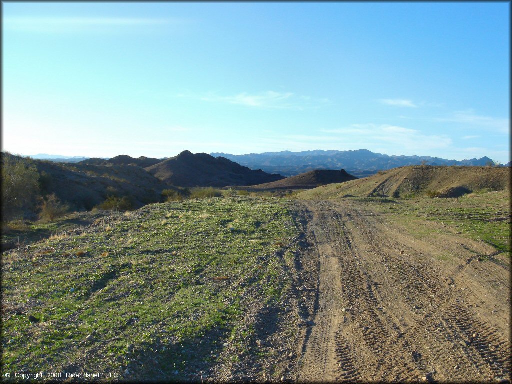 Terrain example at Shea Pit and Osborne Wash Area Trail