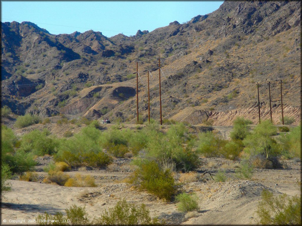 Scenic view of Copper Basin Dunes OHV Area