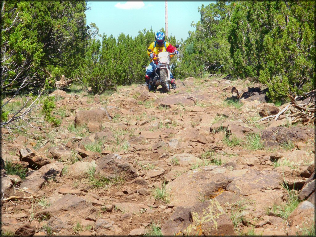 Dirt Bike at Maverick Trail