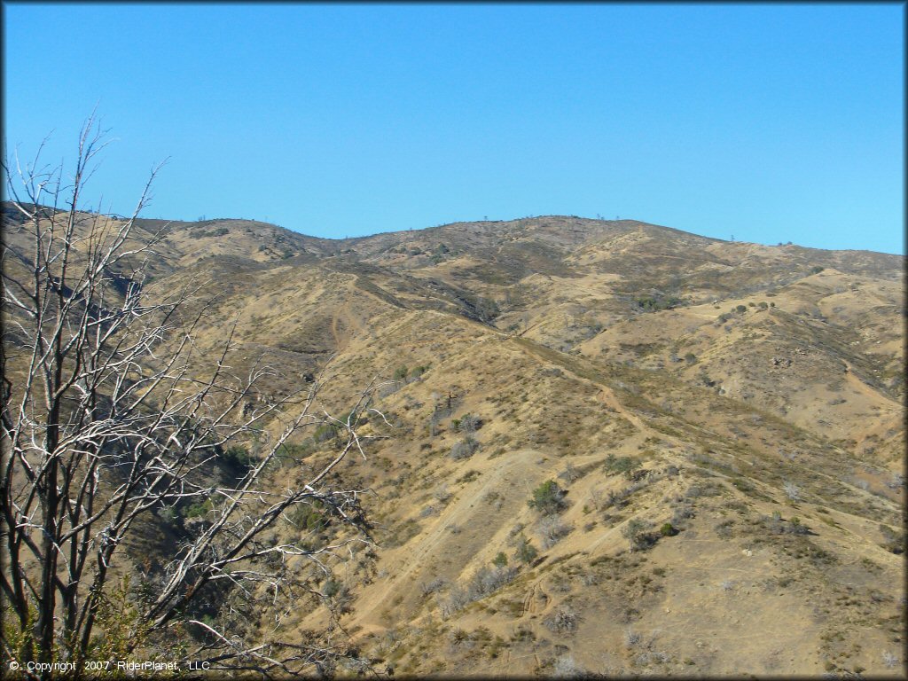 Scenic view at Frank Raines OHV Park Trail