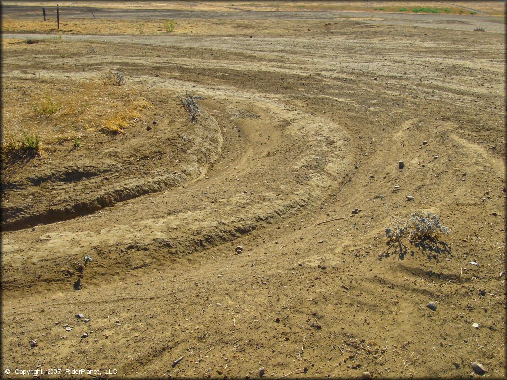 Terrain example at Jasper Sears OHV Area Trail