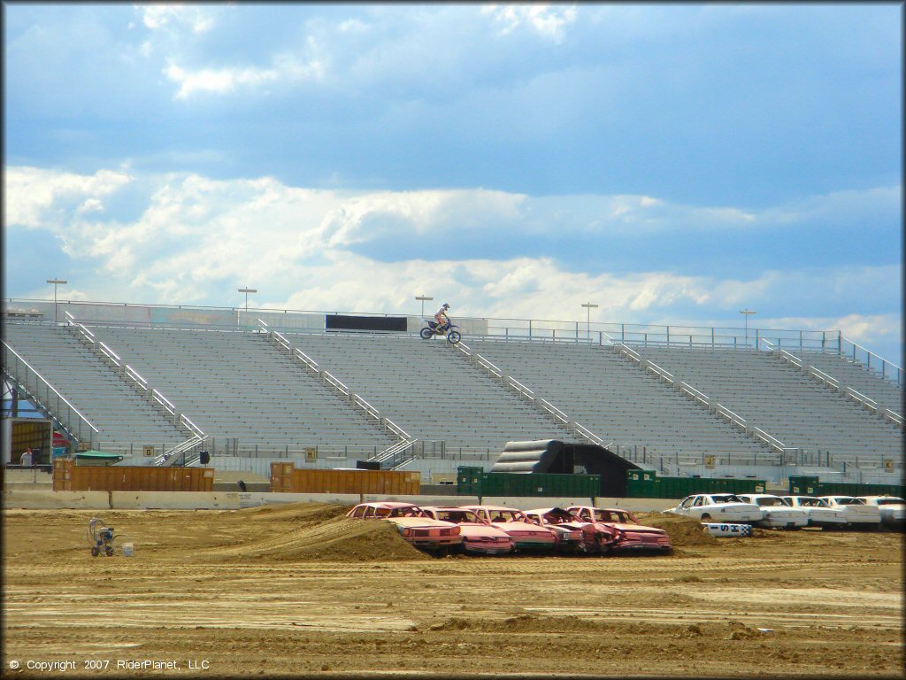 Scenic view of AV Motoplex Track