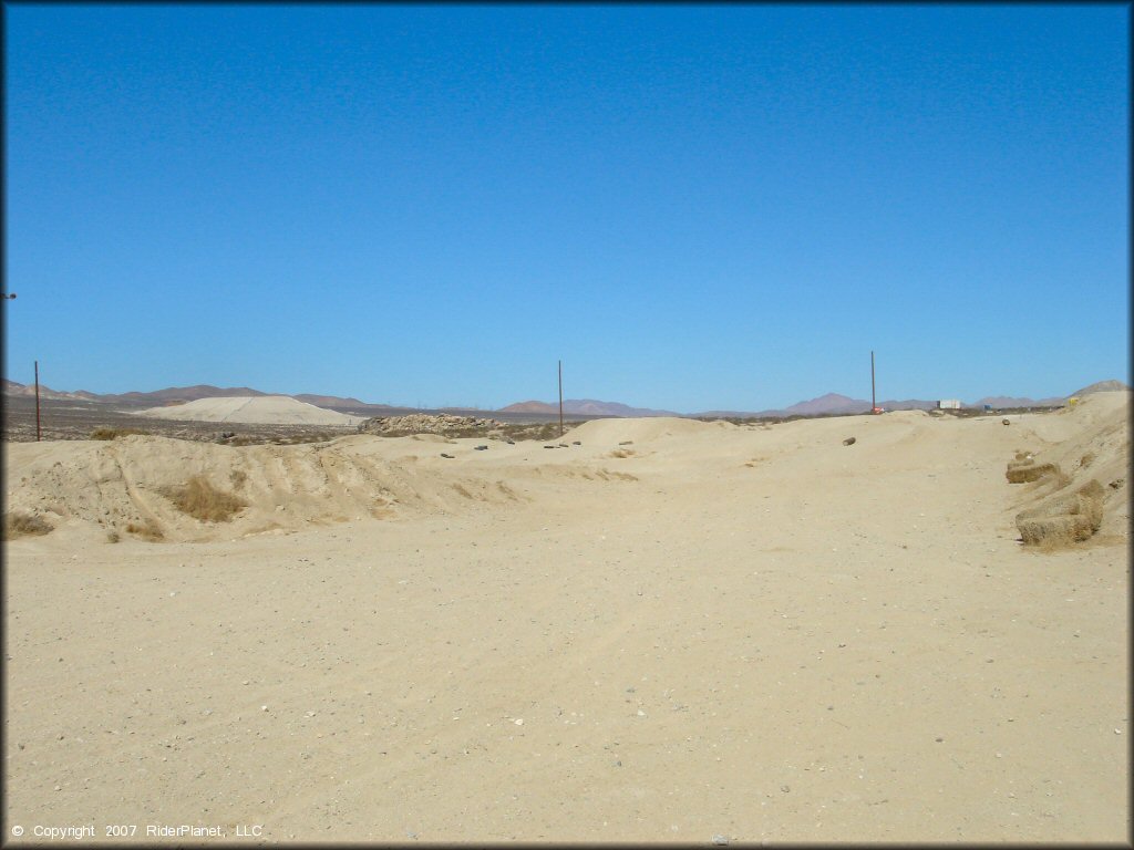 A trail at Adrenaline Motocross Park Track