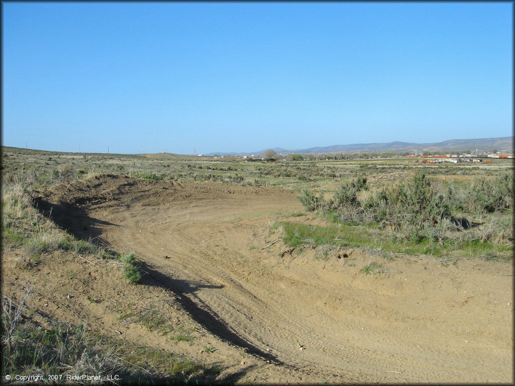 Example of terrain at Tomera MX Track OHV Area