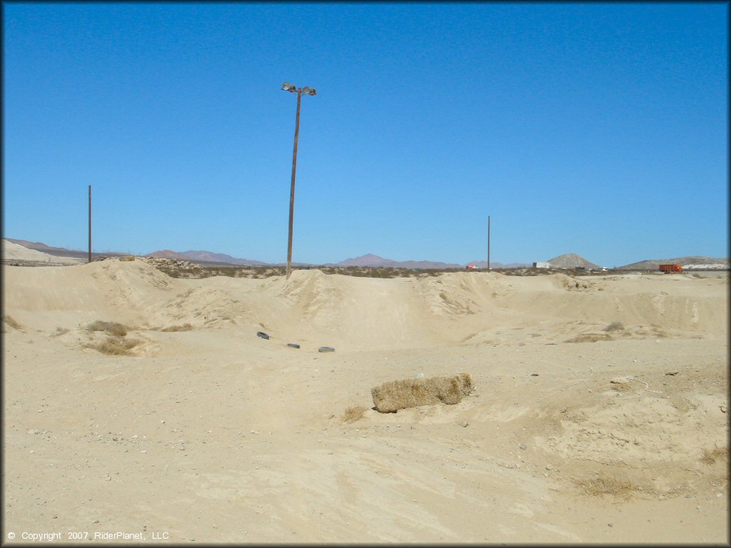 A trail at Adrenaline Motocross Park Track