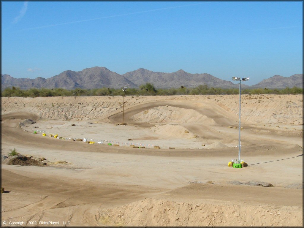 Scenic view of Arizona Cycle Park OHV Area