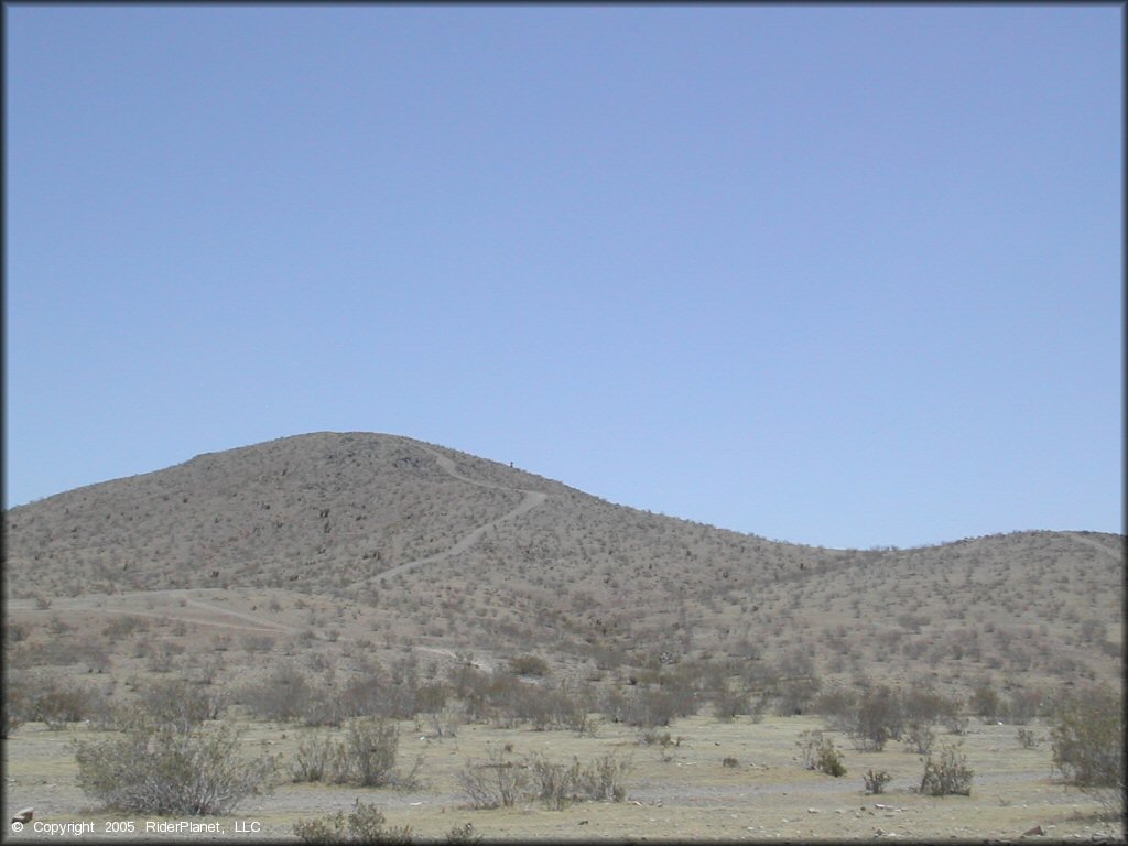 Scenic view of Stoddard Valley OHV Area Trail