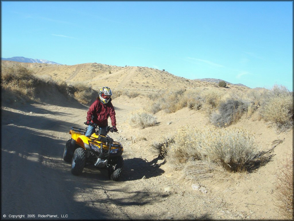 OHV at Johnson Lane Area Trail