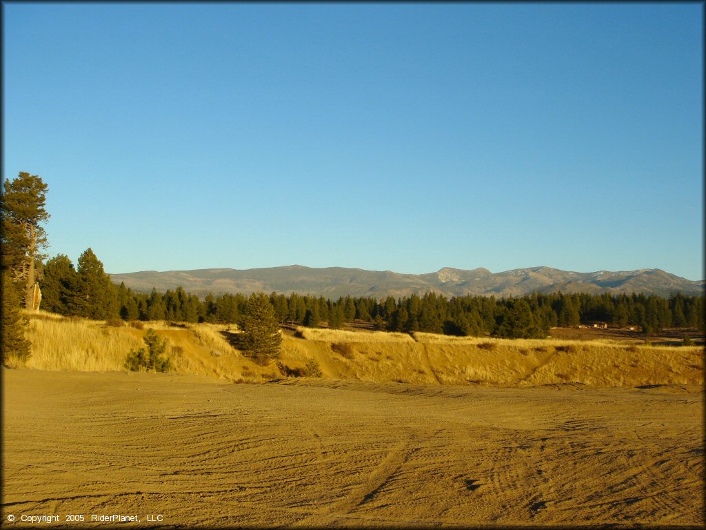 A trail at Prosser Pits Track