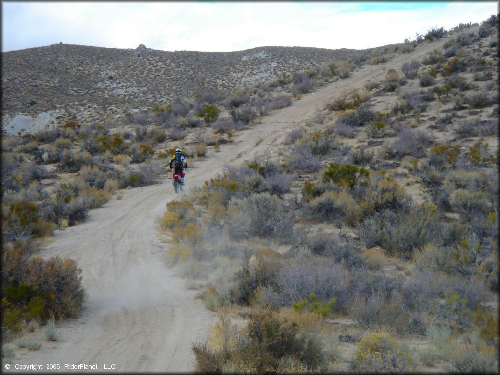 Honda CRF Motorcycle at Prison Hill Recreation Area Trail