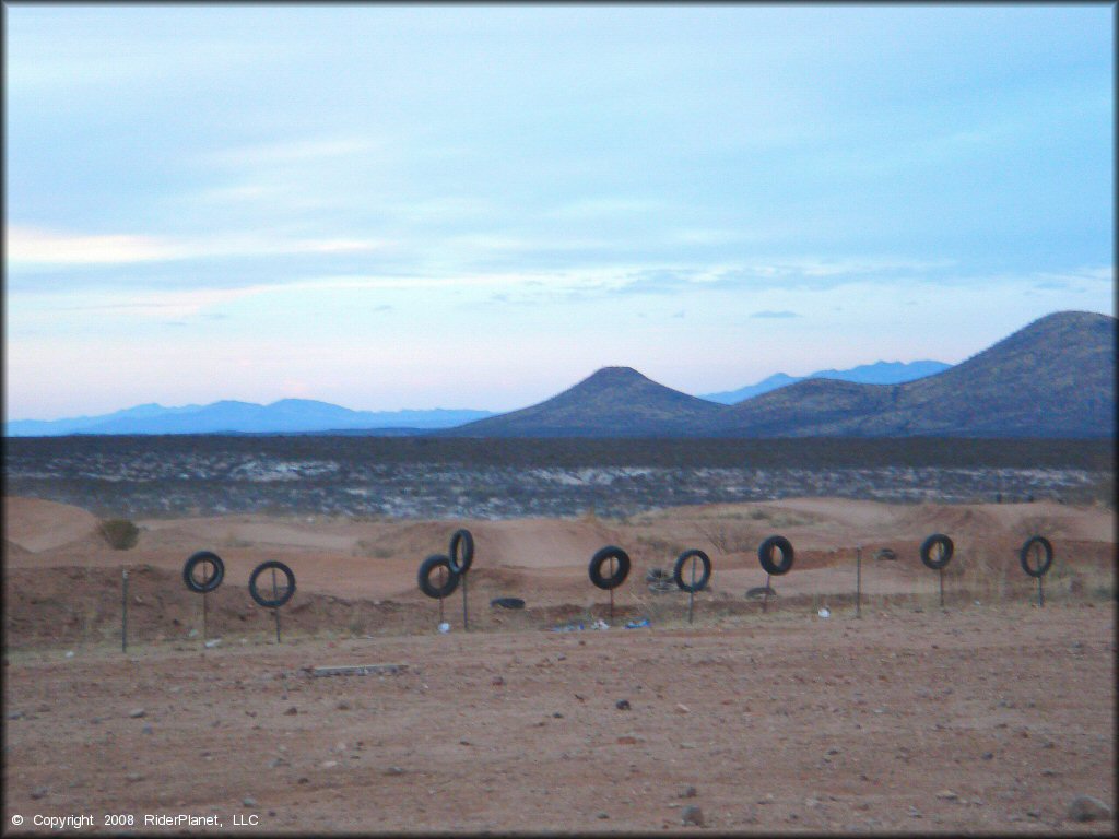 Terrain example at Nomads MX Track OHV Area