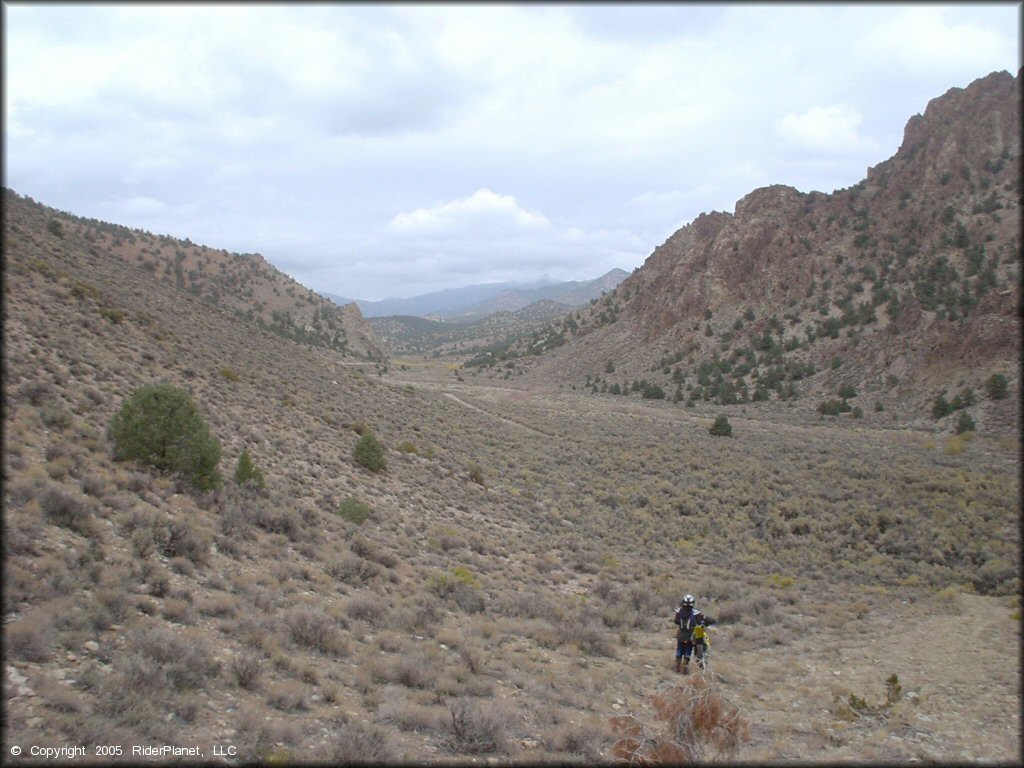 OHV at Peavine Canyon Trail