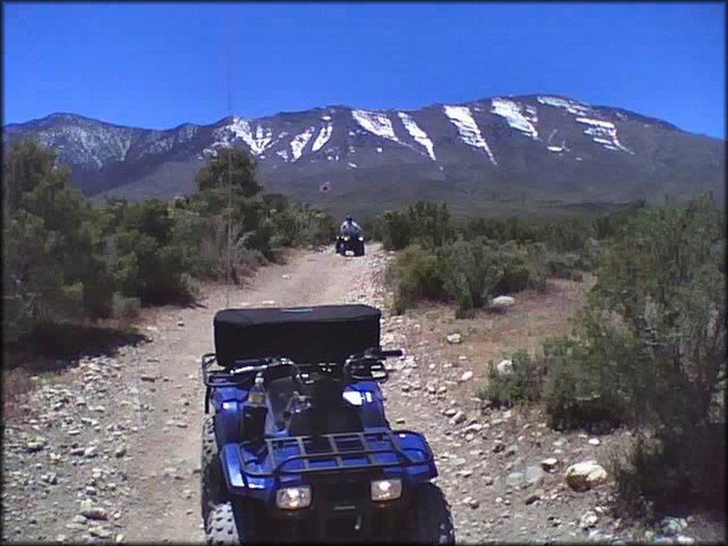 OHV at Cold Creek Trail