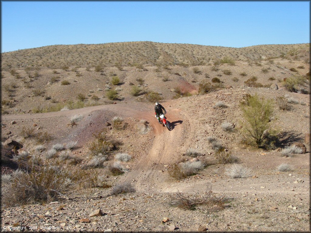 Honda CRF Dirt Bike at Standard Wash Trail