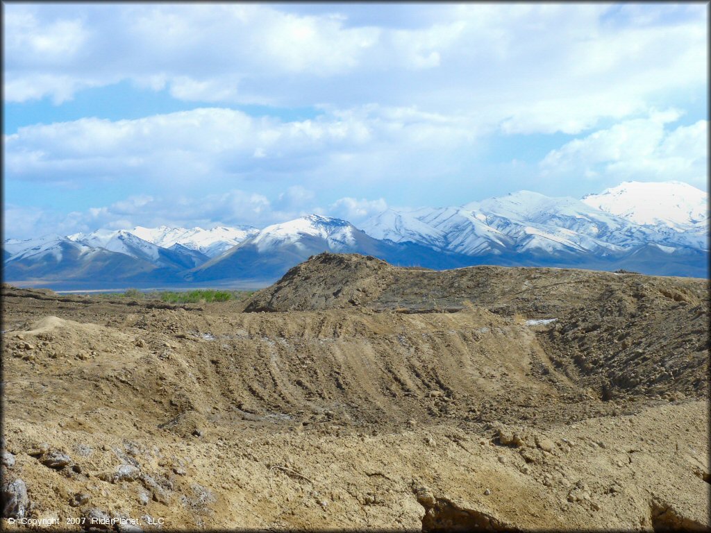 Scenery from Battle Mountain MX Track