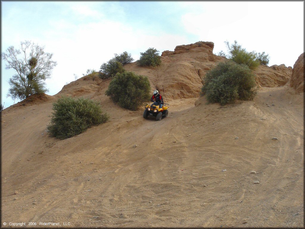 OHV at Four Peaks Trail