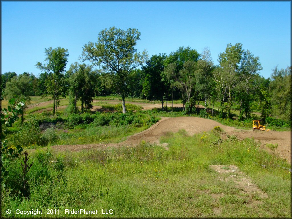 Terrain example at Savannah MX Park Track
