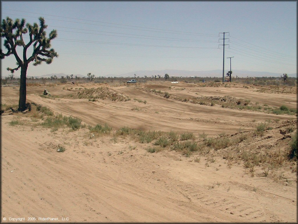 Example of terrain at Sunrise MX Park Track