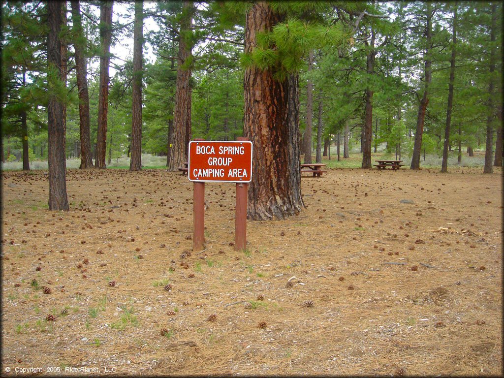 RV Trailer Staging Area and Camping at Verdi Peak OHV Trail