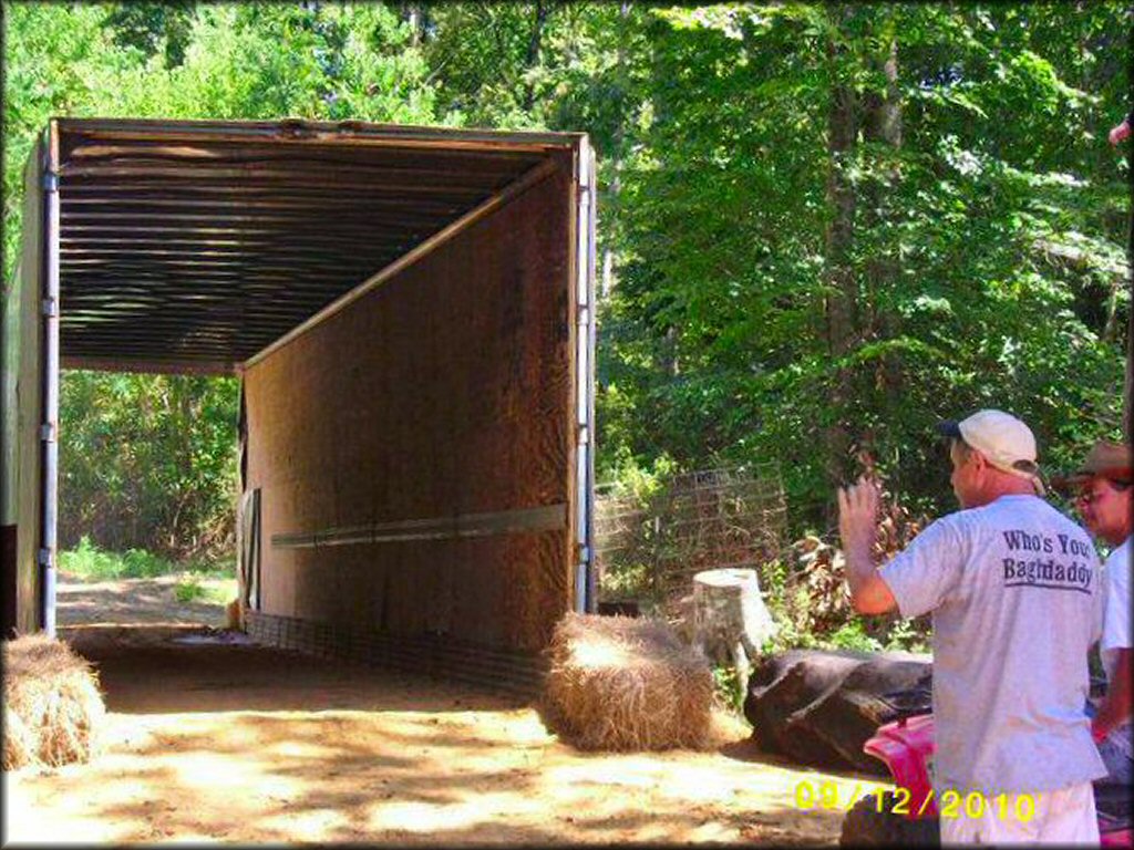 Terrain example at Juderman's ATV Park Trail