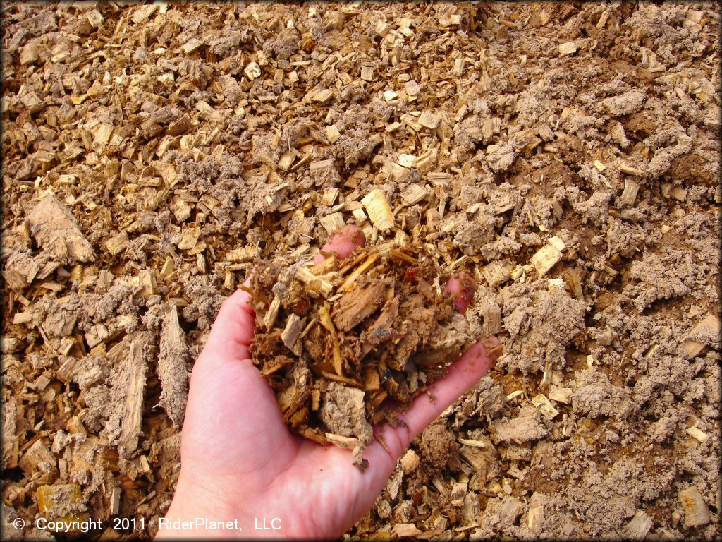 Example of terrain at Grinding Stone MX Track