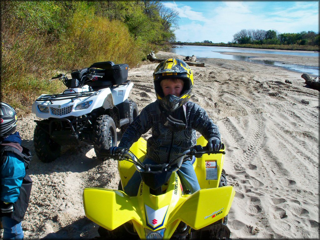 OHV at Headworks OHV Park Trail