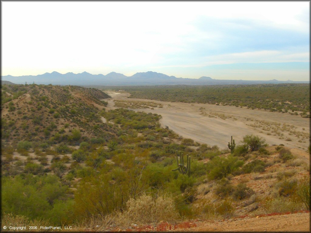 Scenery from Four Peaks Trail