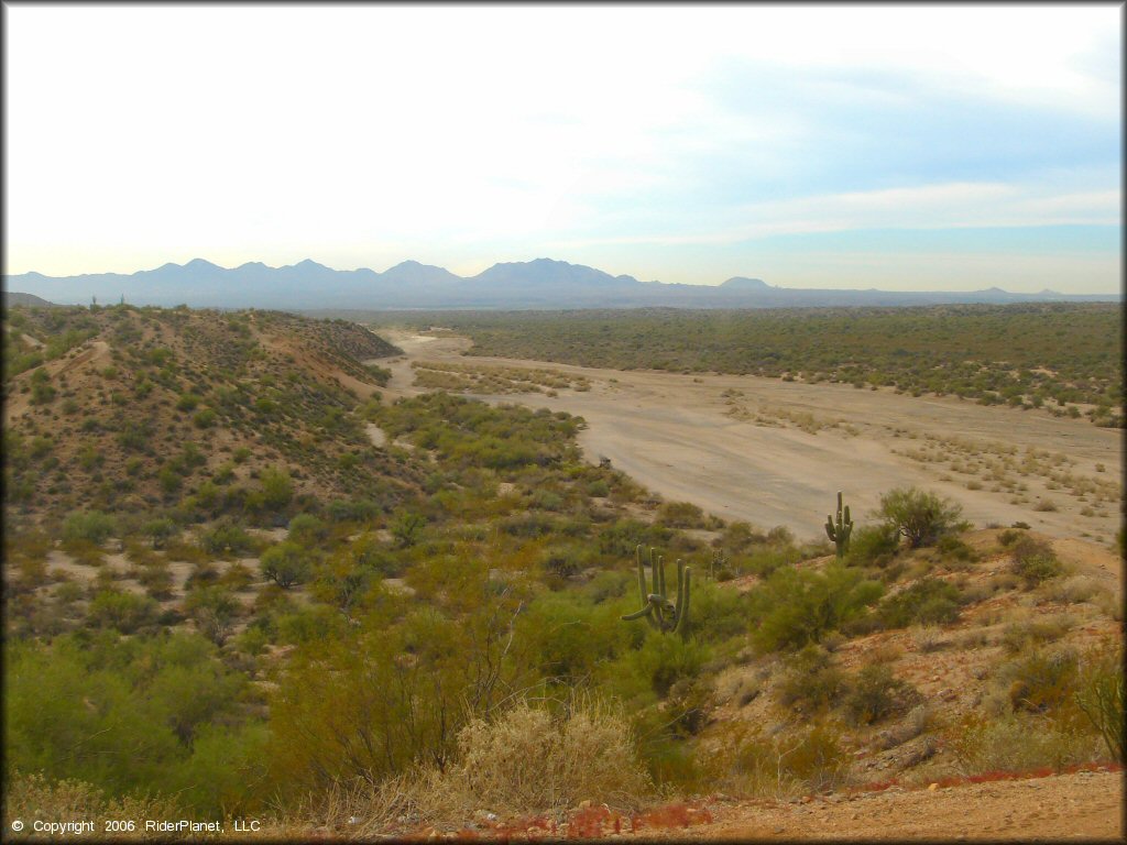 OHV at Four Peaks Trail