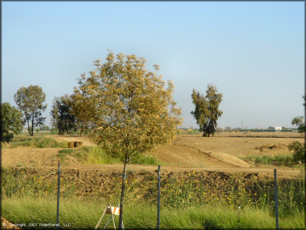 Terrain example at Porterville OHV Park Track