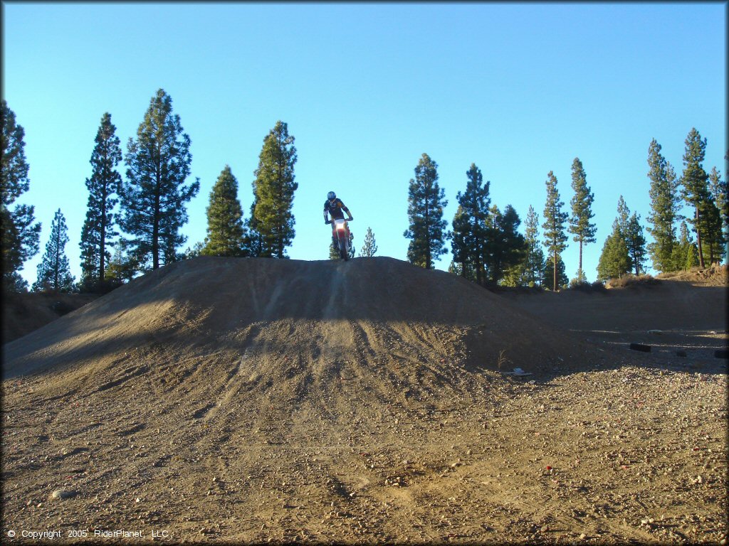 Honda CRF Dirtbike at Prosser Pits Track