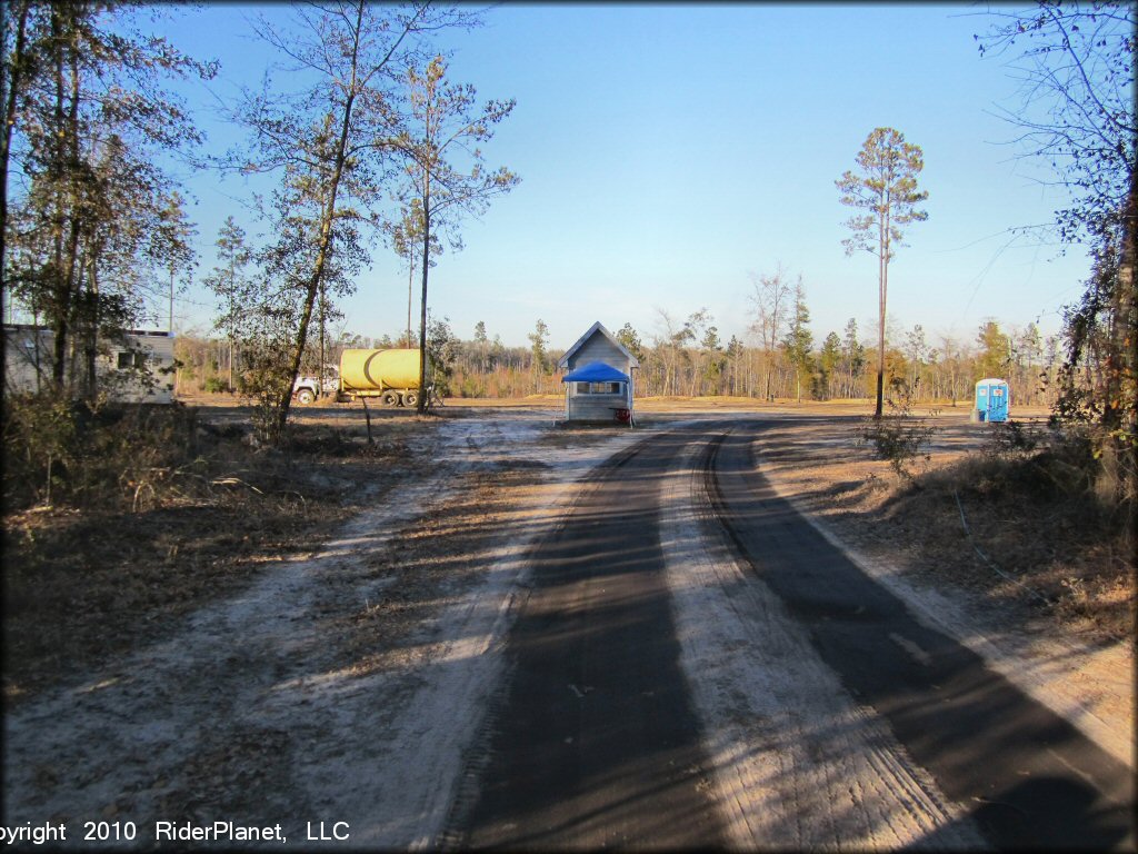 RV Trailer Staging Area and Camping at Big Nasty ATV Park OHV Area