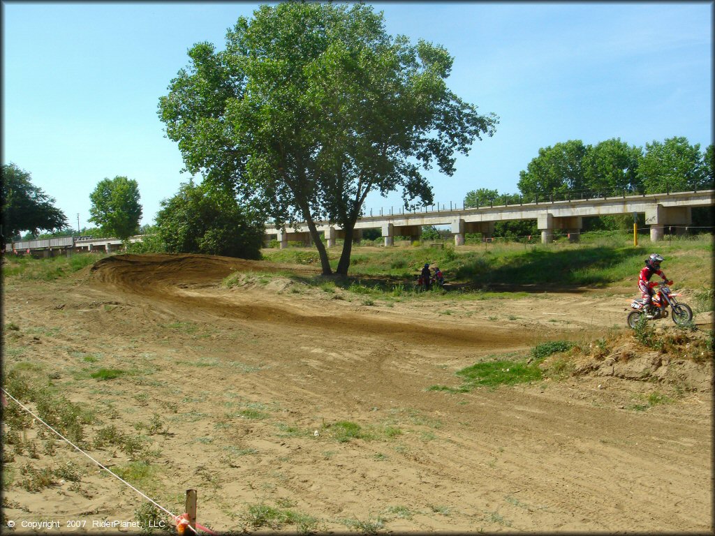 Honda CRF Motorbike at E-Street MX Track