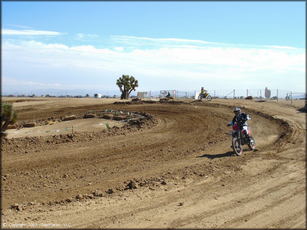 Honda CRF Dirtbike at Competitive Edge MX Park Track