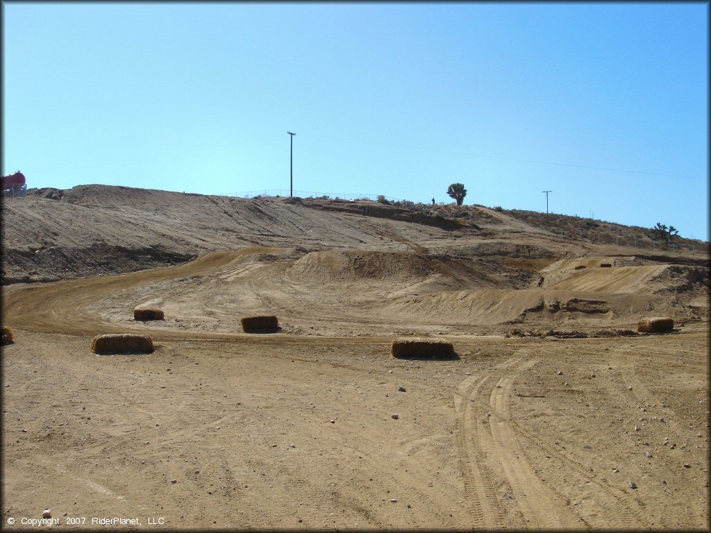 Some terrain at Competitive Edge MX Park Track