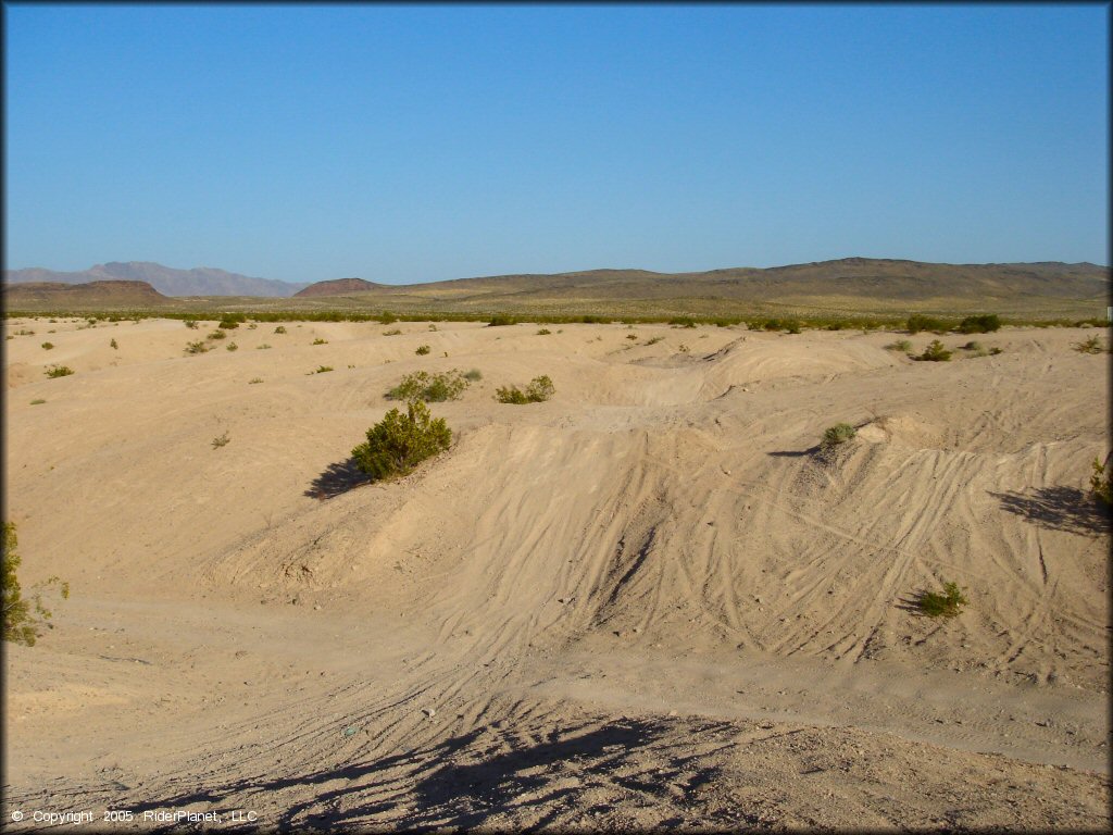 Example of terrain at Boulder Hills OHV Area