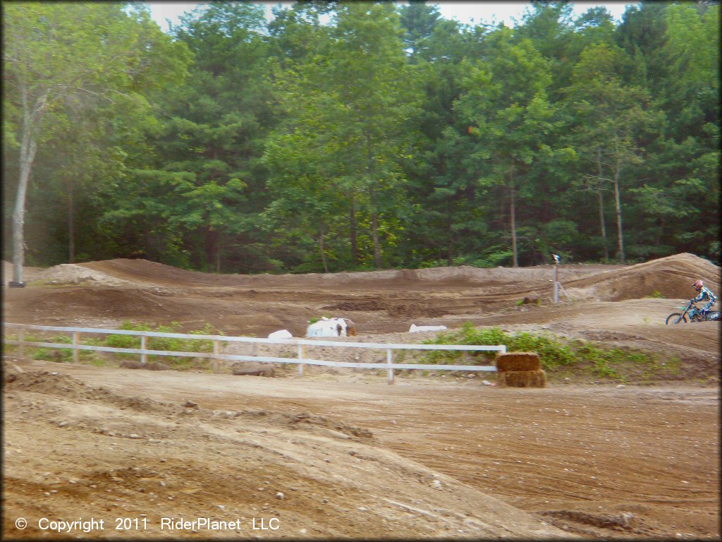 Kawasaki KX Motorcycle at Central Cycle Club Inc Track