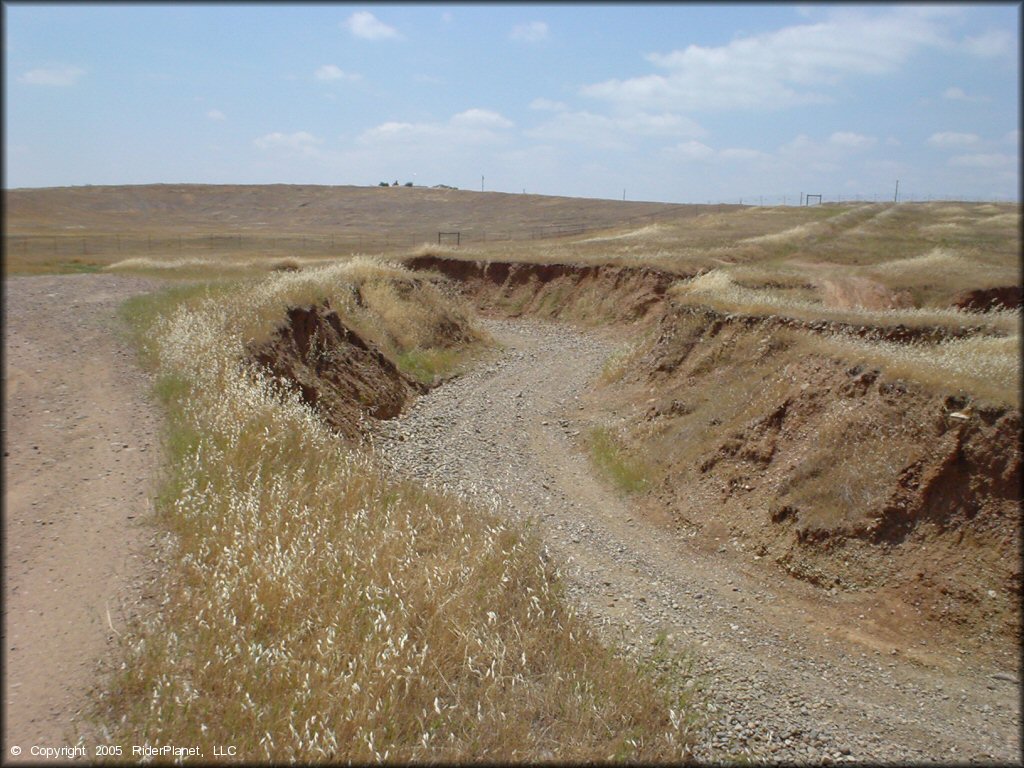 Example of terrain at Clay Pit SVRA Riding Area