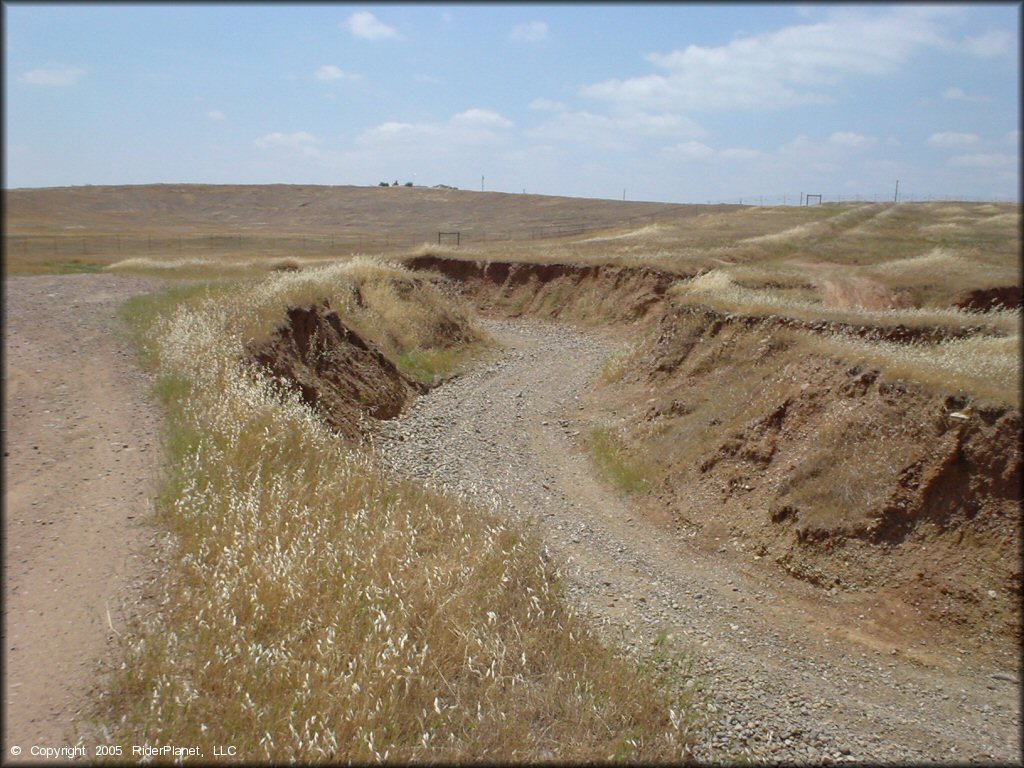 Terrain example at Clay Pit SVRA Riding Area