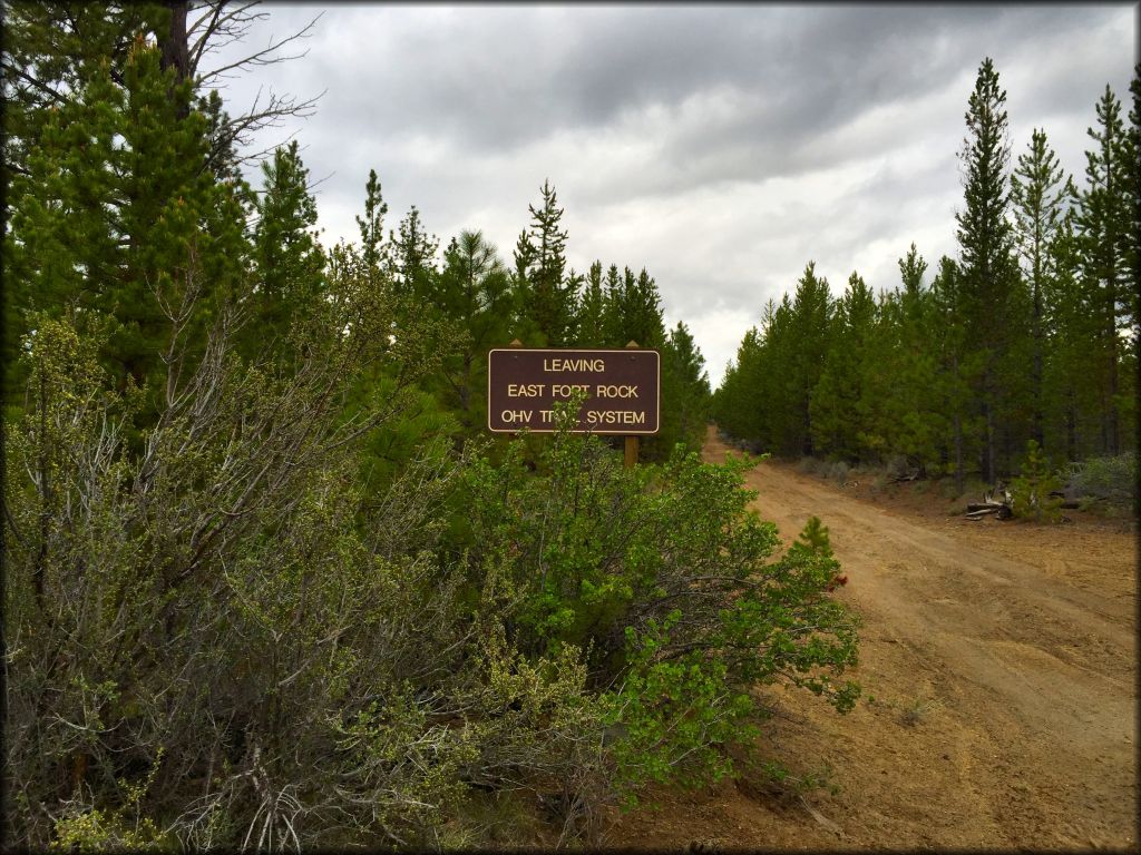 East Fort Rock OHV Trail System