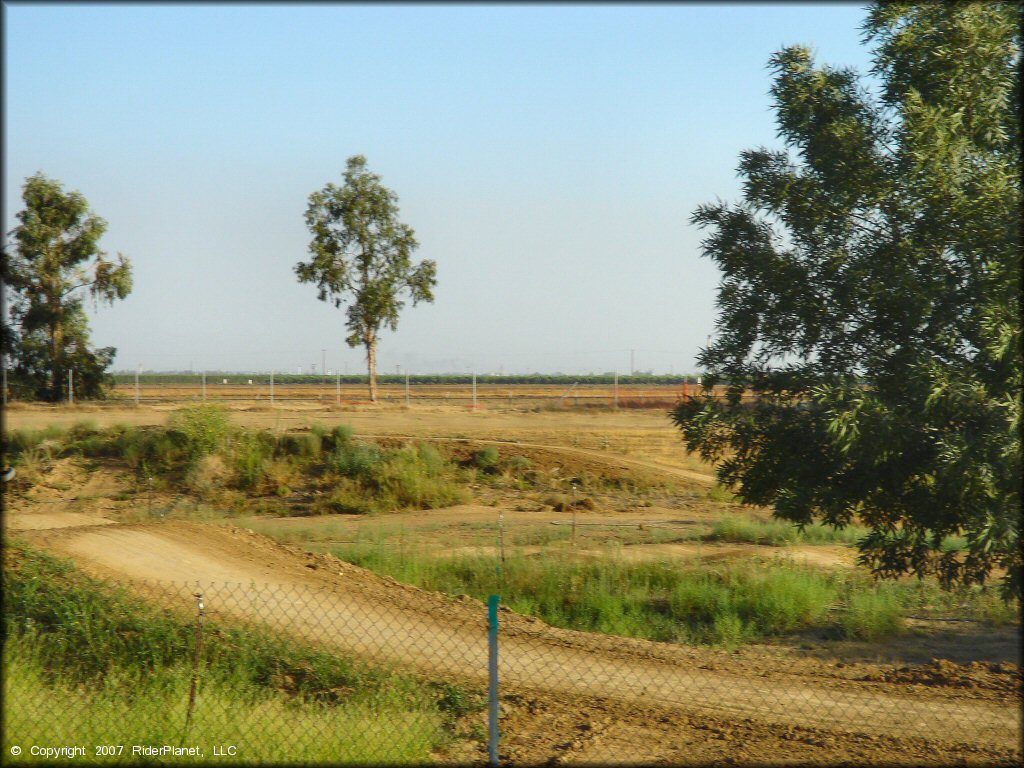 Some terrain at Porterville OHV Park Track