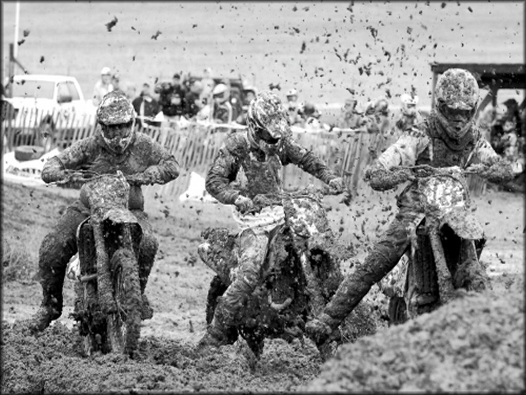 Off-Road Bike at Crossville Mud Bog Track