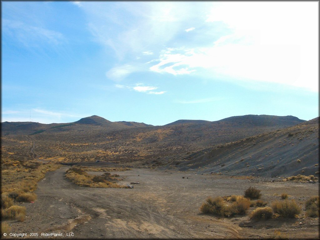 RV Trailer Staging Area and Camping at Galena MX Track OHV Area