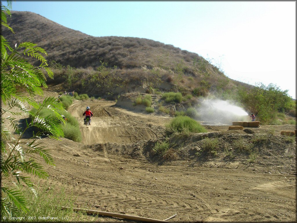 Motorcycle at MX-126 Track