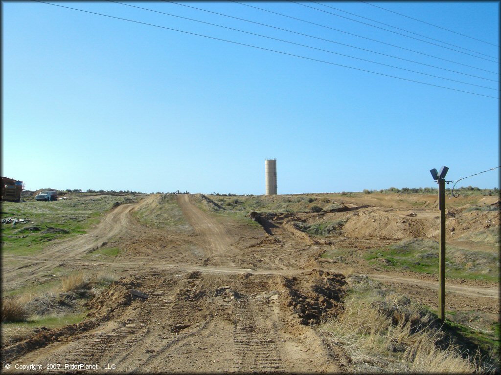Example of terrain at Carlin MX Track