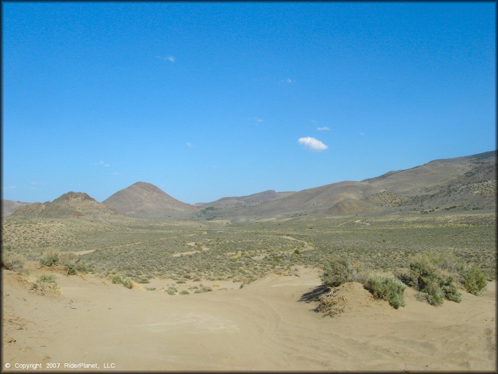 Scenic view of Mullen Creek Trail