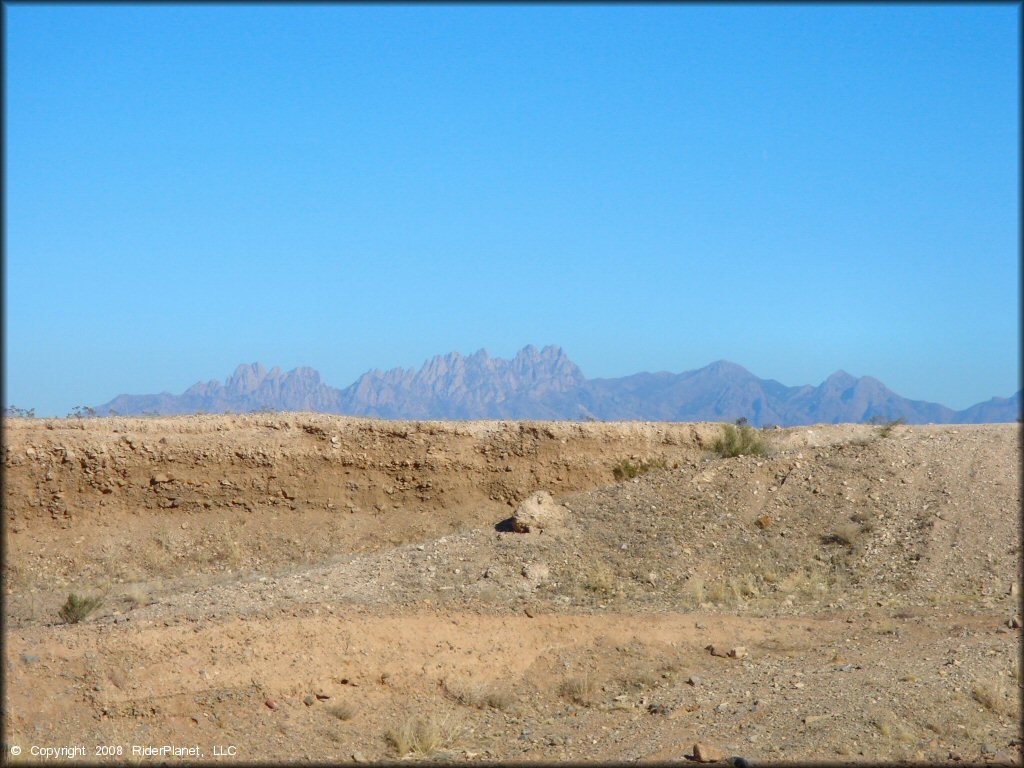 Scenery from Robledo Mountains OHV Trail System